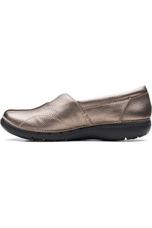 Clarks Un Loop Stride w kolorze Pebble Metalic