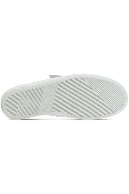 ECCO Womens Soft 20. 206513 01002 in white leather