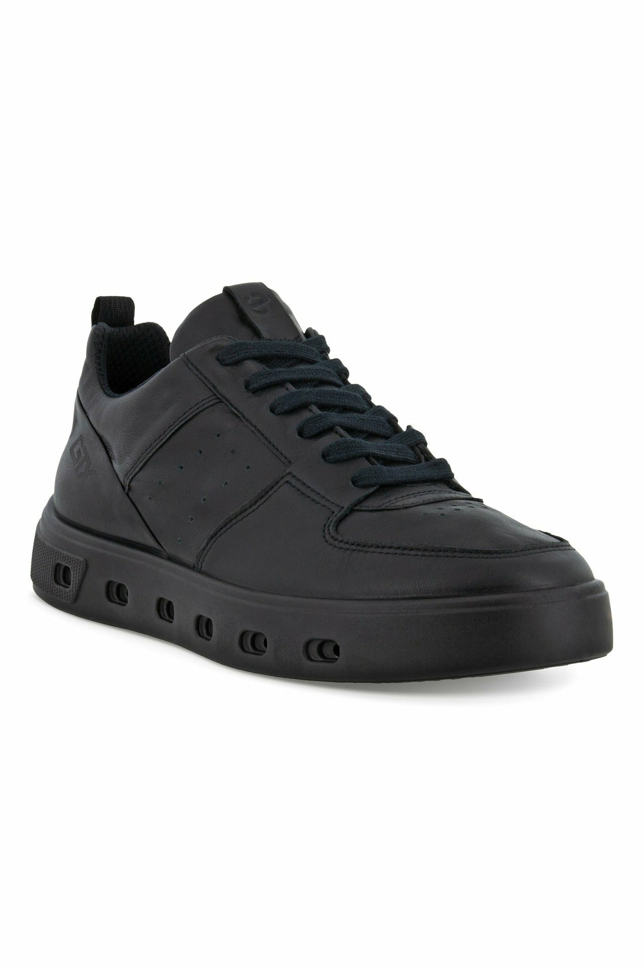 ECCO Street 720W sneaker 209713-01001 in Black leather at Meeks