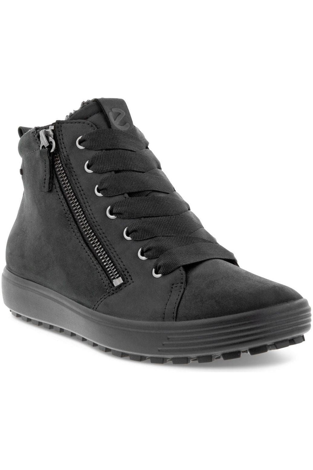 Ecco Soft7 Tred Hi 450163 02001 Black waterproof boot