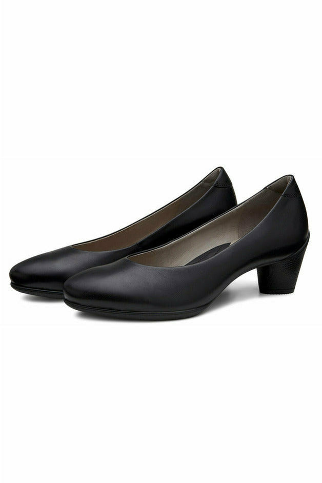 Ecco Ladies Court Shoes 230203 01001 at Meeks Shoes JM Shoes Ltd