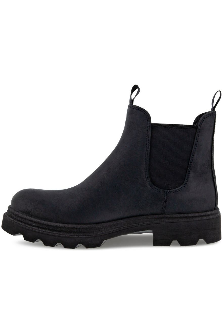 Ecco black sales suede boots