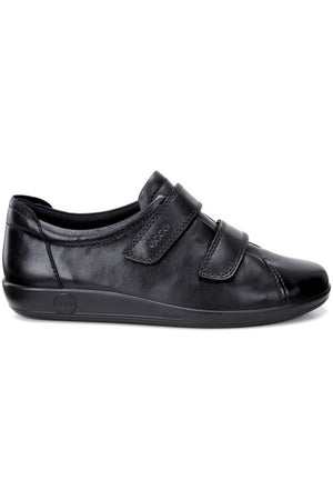 Ecco Womens Soft 2.0 206513 56723 in black leather