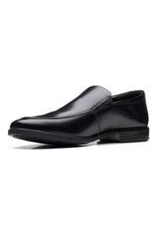 Clarks Mens Howard Edge czarna skóra