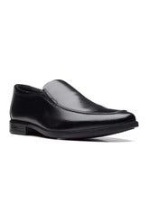 Clarks Mens Howard Edge czarna skóra