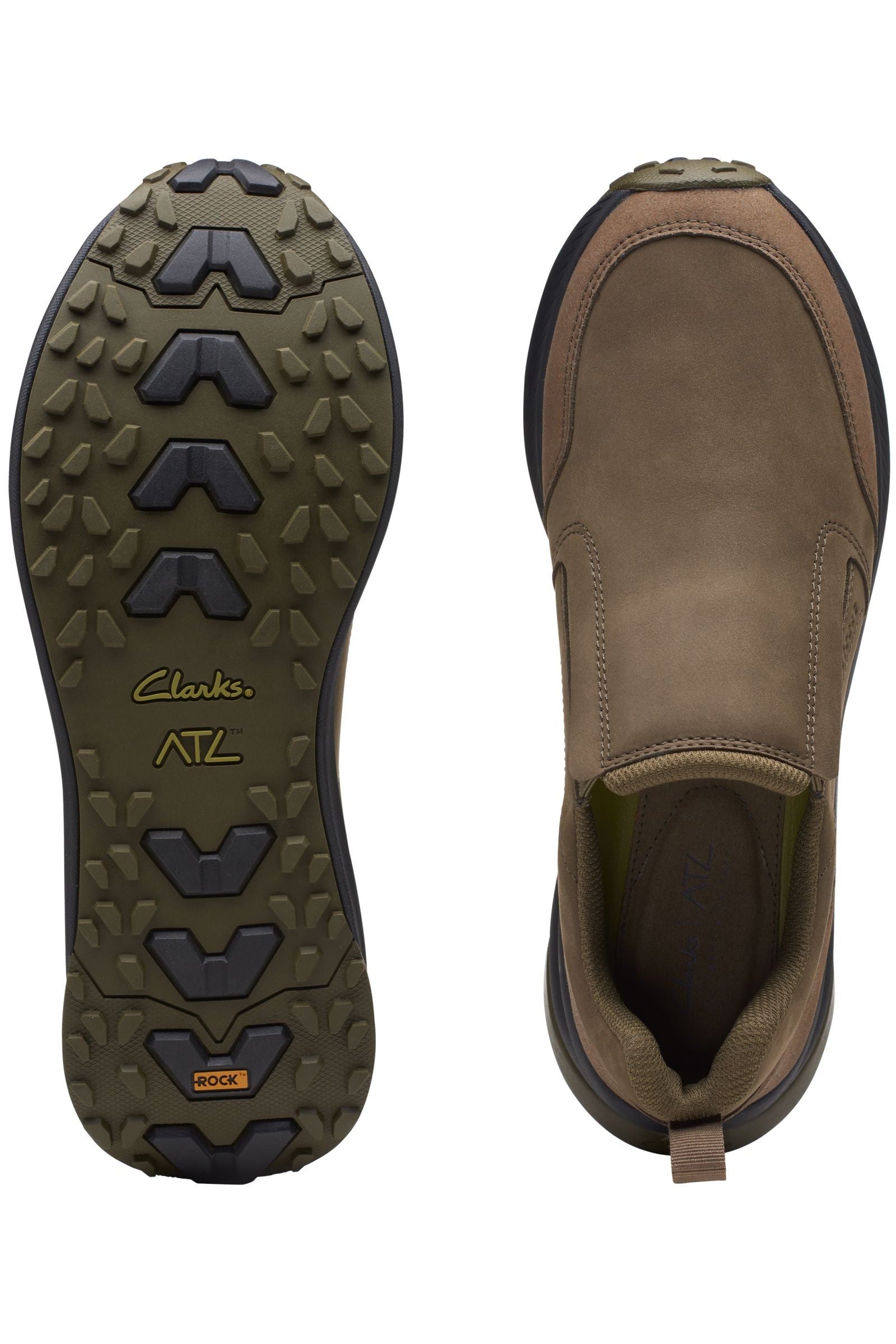 Clarks ATL Trail Moc w kolorze oliwkowym