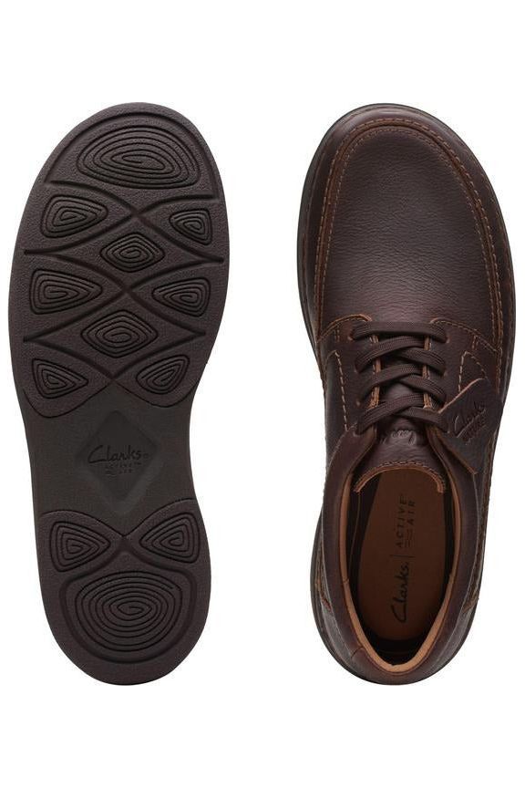 Clarks Nature 5 Lo dark brown leather