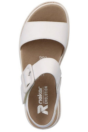 Rieker Womens Sandals W0800 80 white