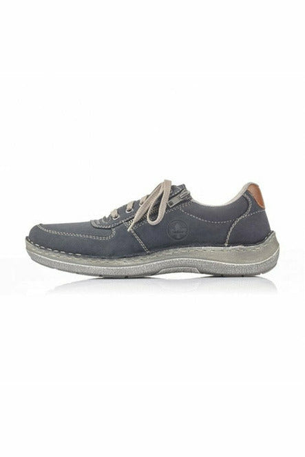 Rieker 03030-14 Mens shoe in Blue