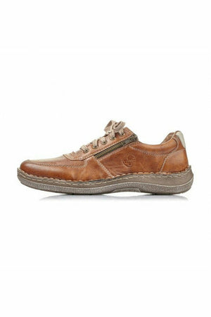 Rieker 03030-25 Męskie buty w kolorze brązowym