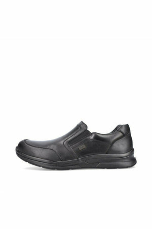 Rieker Mens Water Resistant shoe 14850-00 in Black