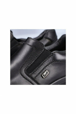 Rieker Mens Water Resistant shoe 14850-00 in Black