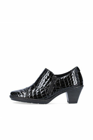 Damskie buty antystresowe Rieker57173 czarne