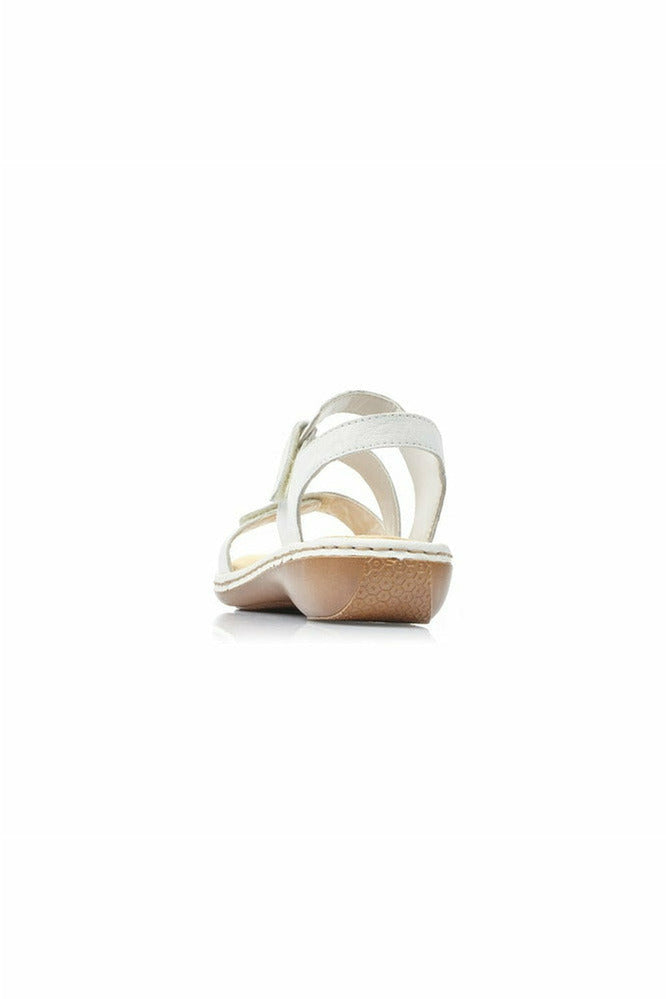 Rieker Womens Sandals 659C7 80 White