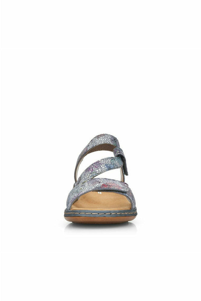 Rieker Womens sandals 659C7-90 in Multi