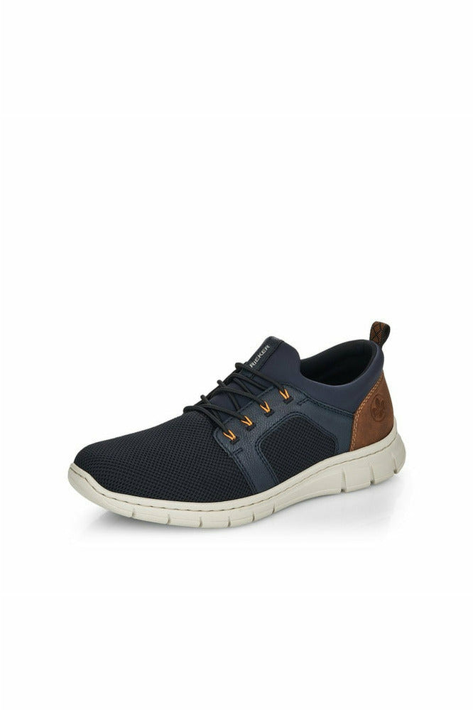 Rieker mens shoes B7796-14 in Blue