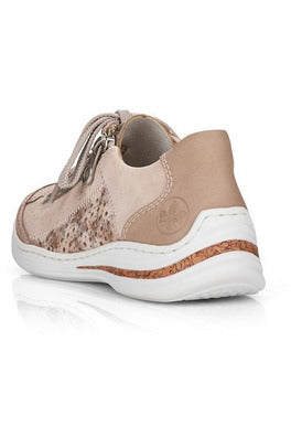 Rieker ladies shoes M35G6-31 in Rosa