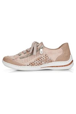 Rieker ladies shoes M35G6-31 in Rosa