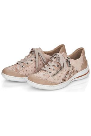 Rieker ladies shoes M35G6-31 in Rosa