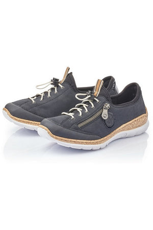 Rieker Womens shoes N4263 14 blue