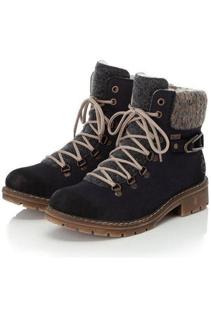 Water Resistant boot Y9131 Blue 14 at Shoes