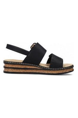 Rieker Womens Sandals 62950 00 black