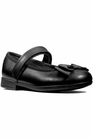 Clarks Scala Tap Toddler Black Leather